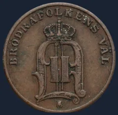 1 Öre 1891 Zweden
