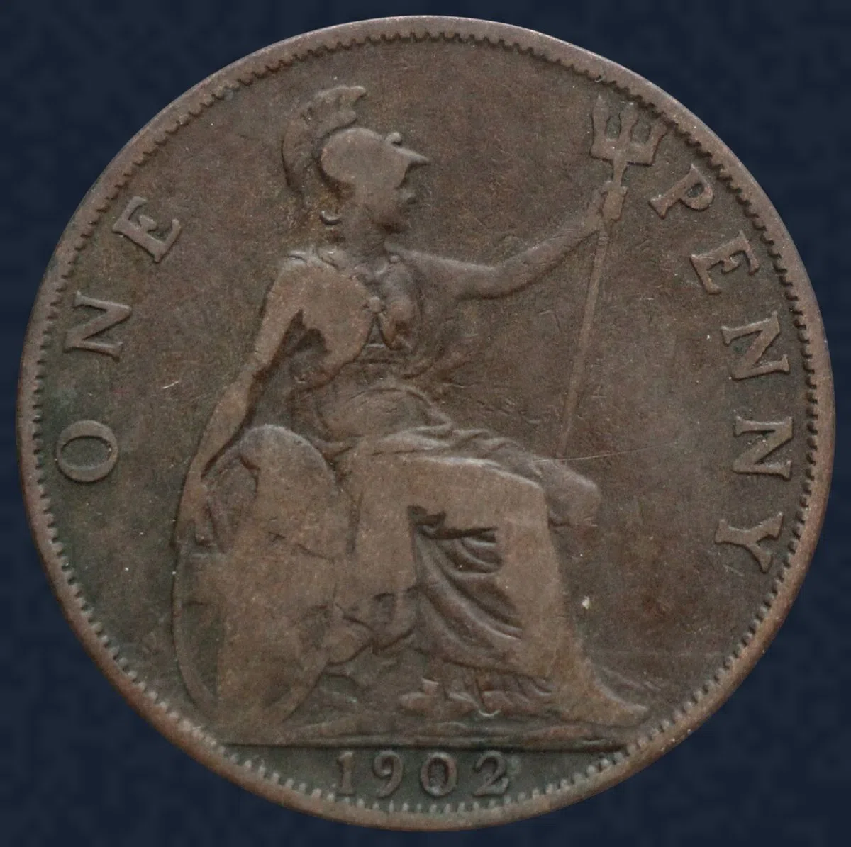 1 Penny 1902 Verenigd Koninkrijk (type 2)