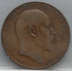 1 Penny 1905 Verenigd Koninkrijk — Brons achterzijde