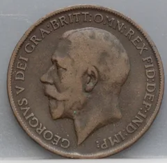 1 Penny 1911 Verenigd Koninkrijk — Brons achterzijde