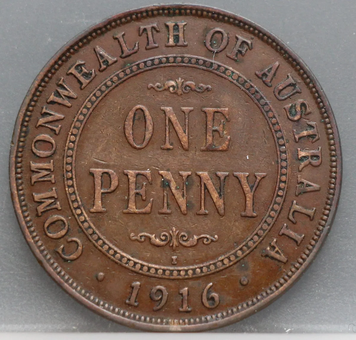 1 Penny 1916 Australië — Brons voorzijde