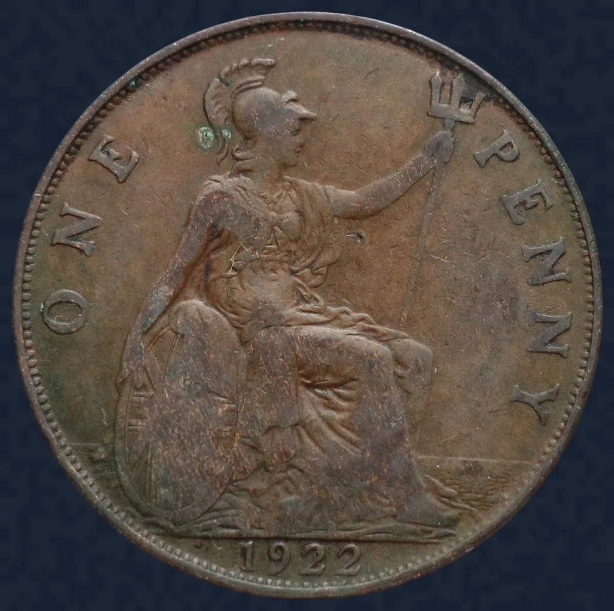 1 Penny 1922 Verenigd Koninkrijk