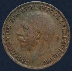 1 Penny 1927 Verenigd Koninkrijk