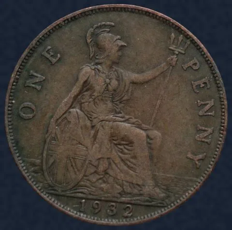1 Penny 1932 Verenigd Koninkrijk