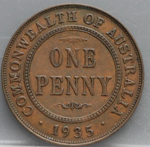 1 Penny 1935 Australië — Brons