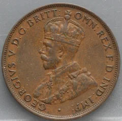 1 Penny 1935 Australië — Brons achterzijde