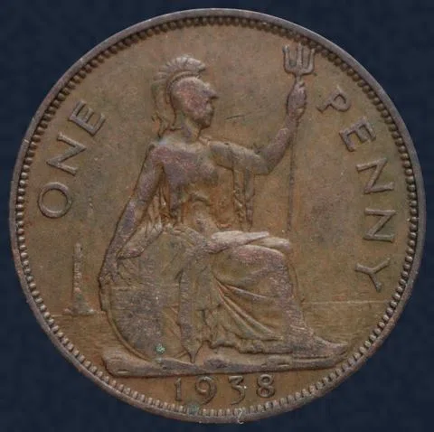 1 Penny 1938 Verenigd Koninkrijk