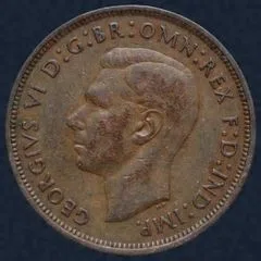 1 Penny 1938 Verenigd Koninkrijk