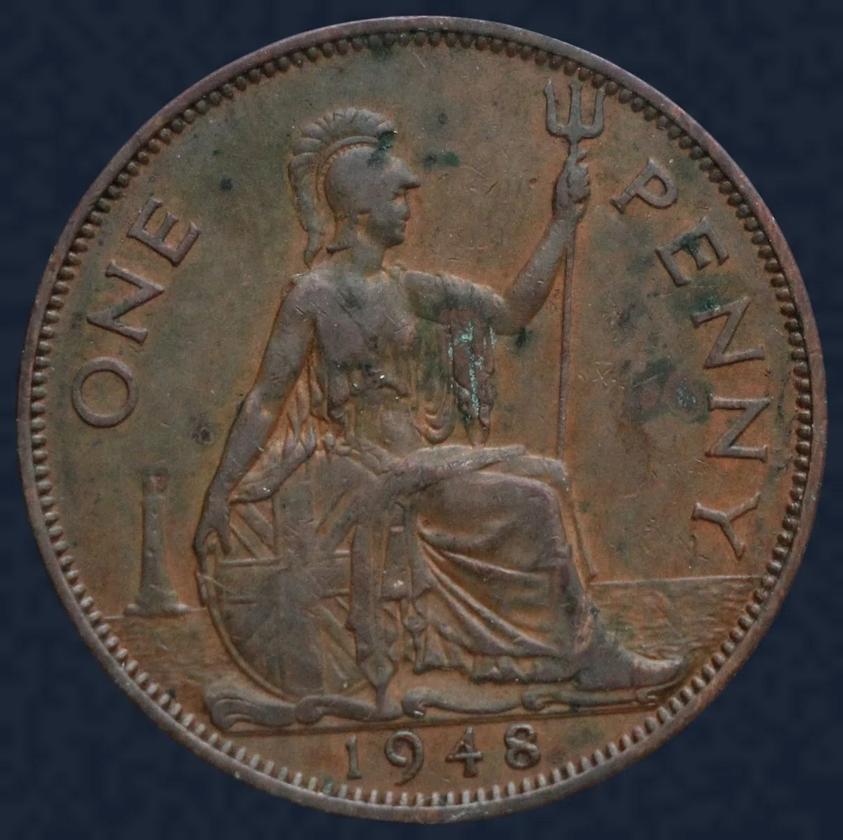 1 Penny 1948 Verenigd Koninkrijk
