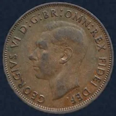 1 Penny 1949 Verenigd Koninkrijk