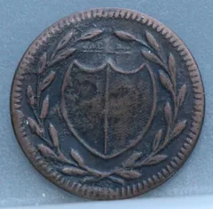 1 Pfennig 1819 Frankfurt am Main — Koper achterzijde