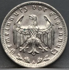 1 Reichsmark 1935 (A) — Duitse Rijk voorzijde