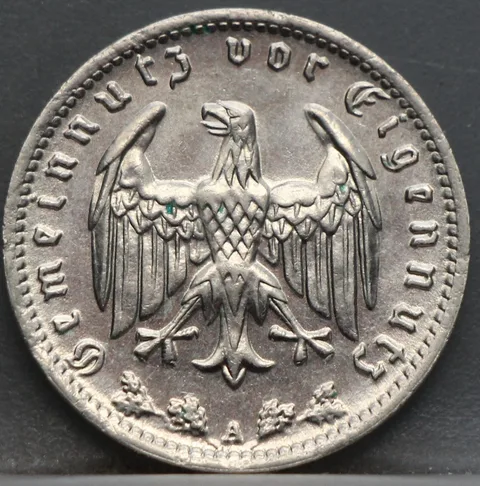 1 Reichsmark 1935 (A) — Duitse Rijk