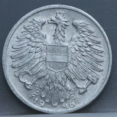 1 Schilling 1946 Oostenrijk — Aluminium voorzijde