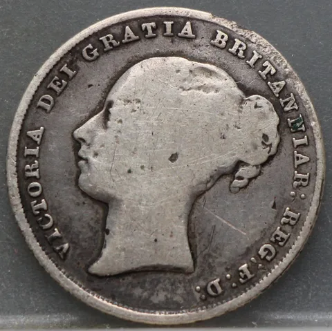 1 Shilling 1839 Verenigd Koninkrijk — Zilver