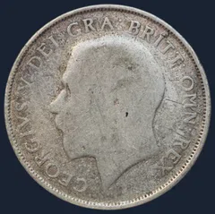 1 Shilling 1923 Verenigd Koninkrijk Zilver