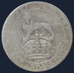 1 Shilling 1923 Verenigd Koninkrijk Zilver