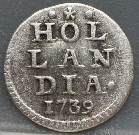 1 Stuiver 1739 — Holland