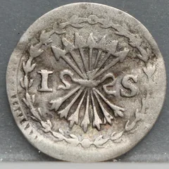 1 Stuiver 1739 Holland — Pijl- of Bezemstuiver achterzijde
