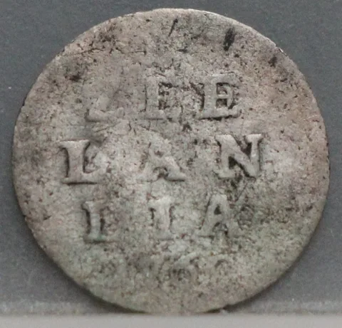 1 Stuiver 1760 — Pijl- of Bezemstuiver Zeeland