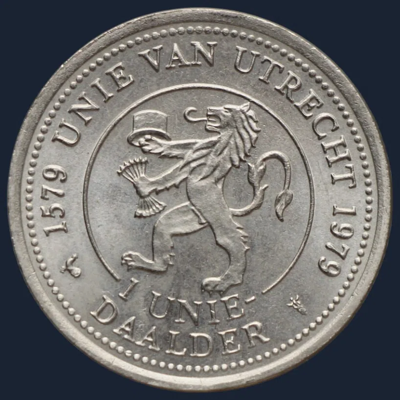 1 Unie daalder 1979 400 jaar Unie van Utrecht
