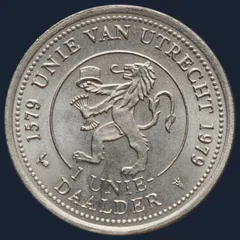 1 Unie daalder 1979 400 jaar Unie van Utrecht
