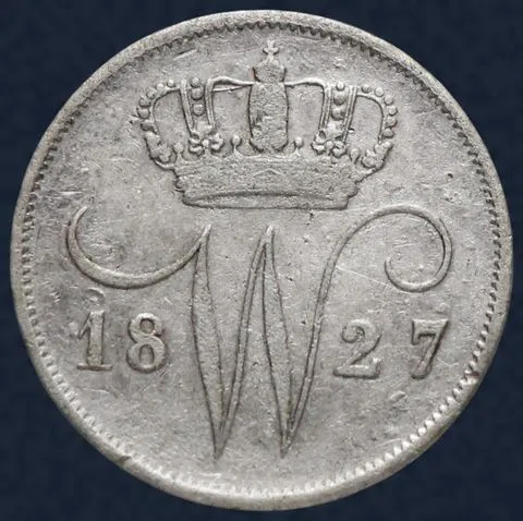 10 Cent 1827 Utrecht - Willem 1