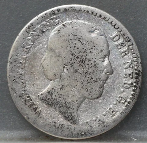 10 Cent 1849 Willem III — Zilver