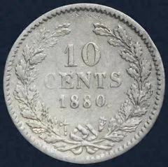 10 Cent 1880 Willem III
