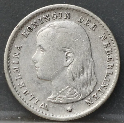10 Cent 1896 — Zilveren Dubbeltje