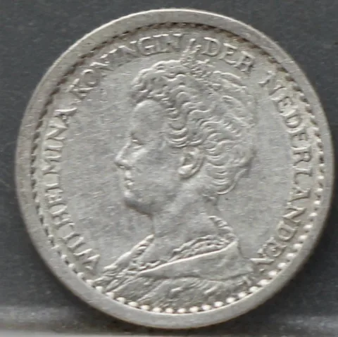 10 Cent 1912 — Dubbeltje Wilhelmina Lage Kroon