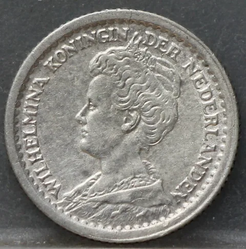 10 Cent 1914 – Zilveren Dubbeltje Wilhelmina