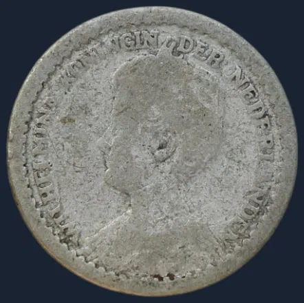 10 Cent 1918 Wilhelmina Utrecht