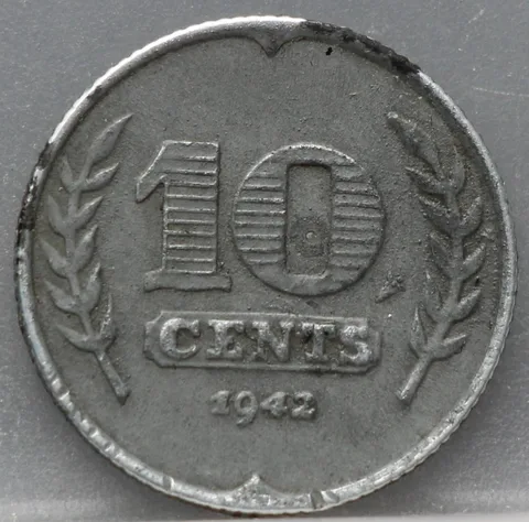 10 Cent 1942 — Zink