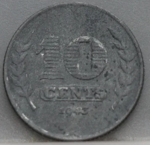10 Cent 1943 — Zink