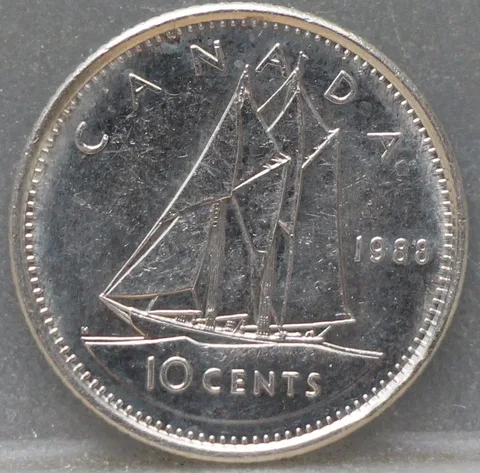10 Cents 1988 Canada