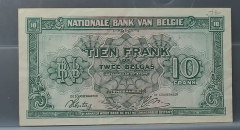 10 Frank / 2 Belgas 1943 — België