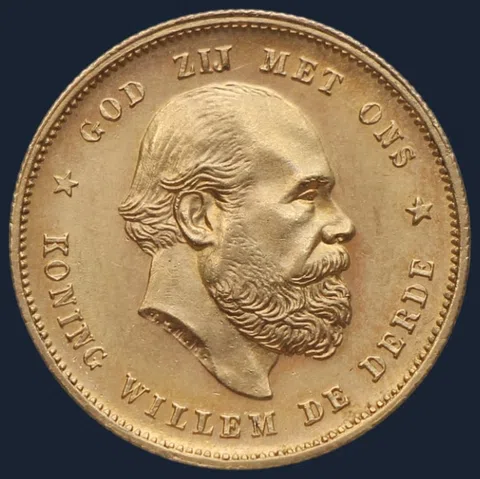 10 Gulden 1876 Willem III