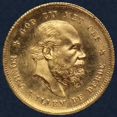 10 Gulden 1889 Willem III