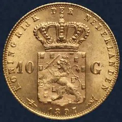 10 Gulden 1897 Wilhelmina
