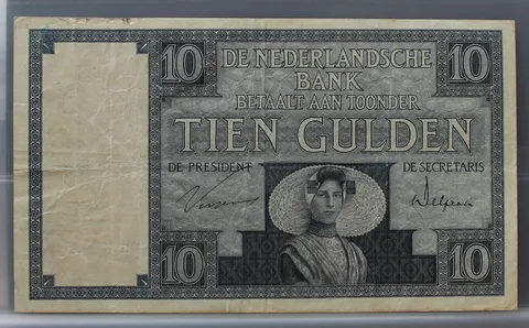 10 Gulden 1924 – Zeeuws Meisje (NVMH 39-3a)