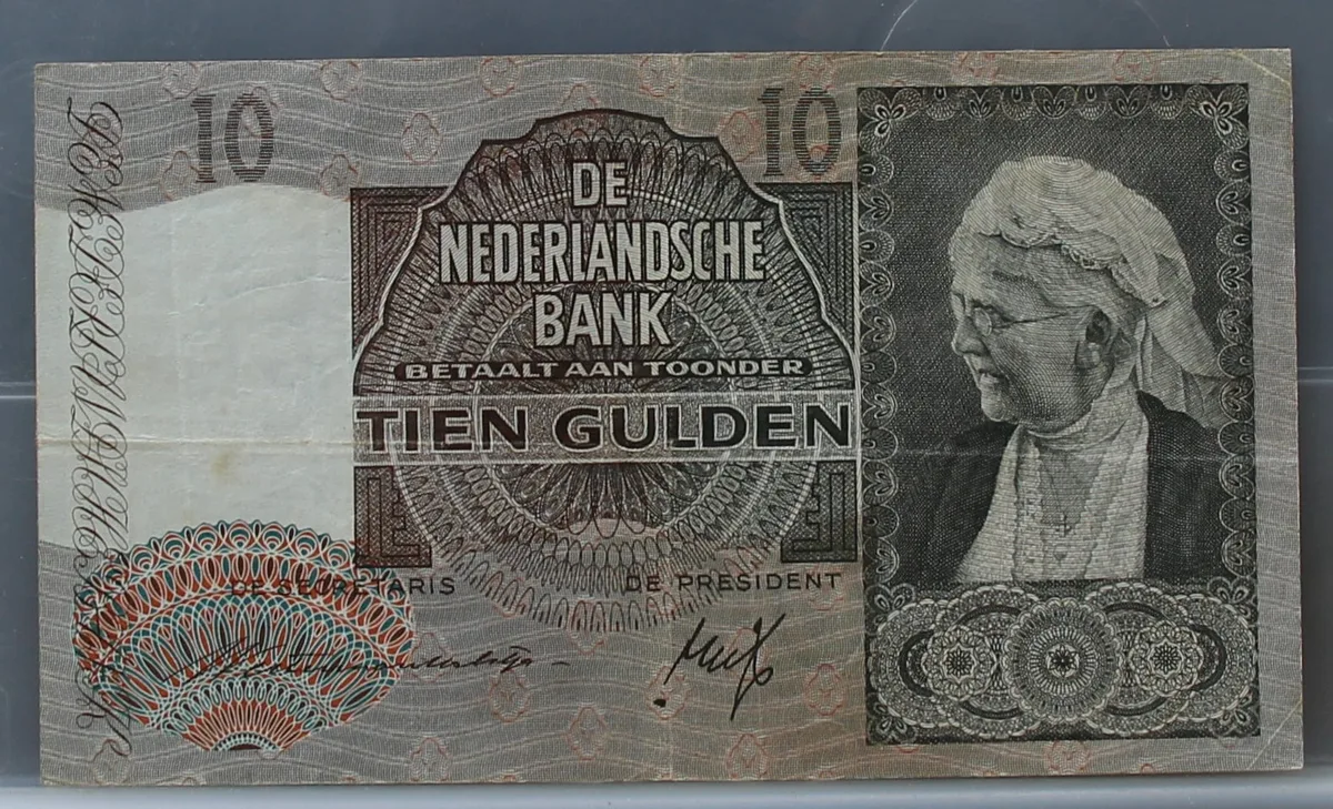 10 Gulden 1940 – Bankbiljet Type Emma NVMH 41-1 voorzijde