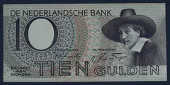 10 Gulden 1943 Staalmeester