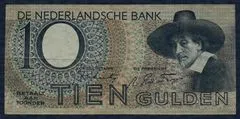 10 Gulden 1943 Staalmeester