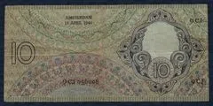 10 Gulden 1943 Staalmeester