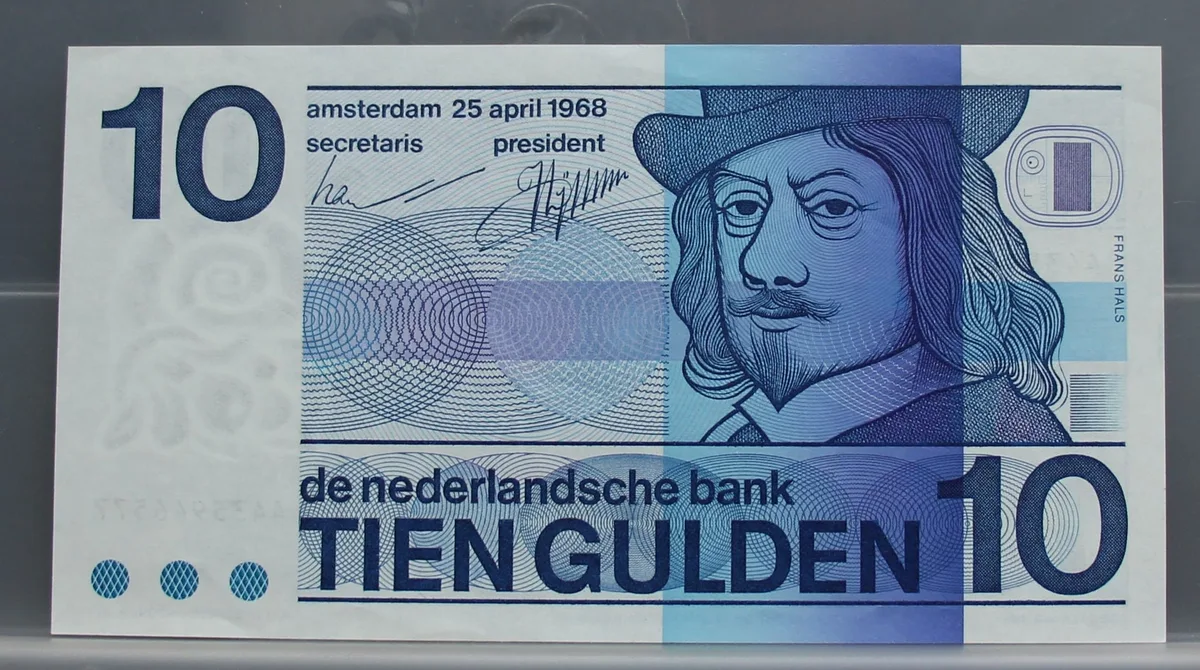 10 Gulden 1968 – Frans Hals voorzijde