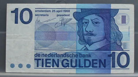 10 Gulden 1968 Frans Hals — Bulls Eye (NVMH 49-1B)