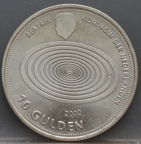 10 Gulden 1999 Millenuimringen — Zilver