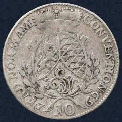 10 Kreuzer 1769 Pfalz Mannheim
