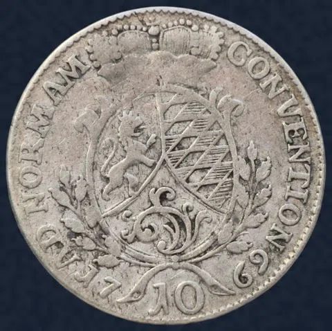 10 Kreuzer 1769 Pfalz Mannheim